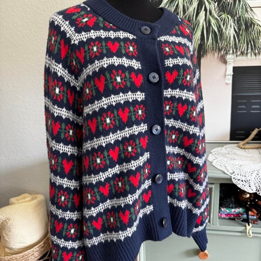 Old navy ugly christmas sweater cardigan